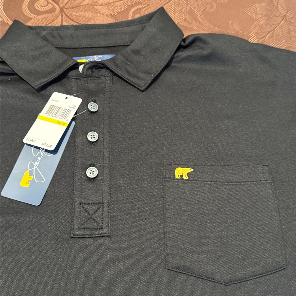 Jack Nicklaus Men’s Pocket Polo. Size Medium - Picture 3 of 10